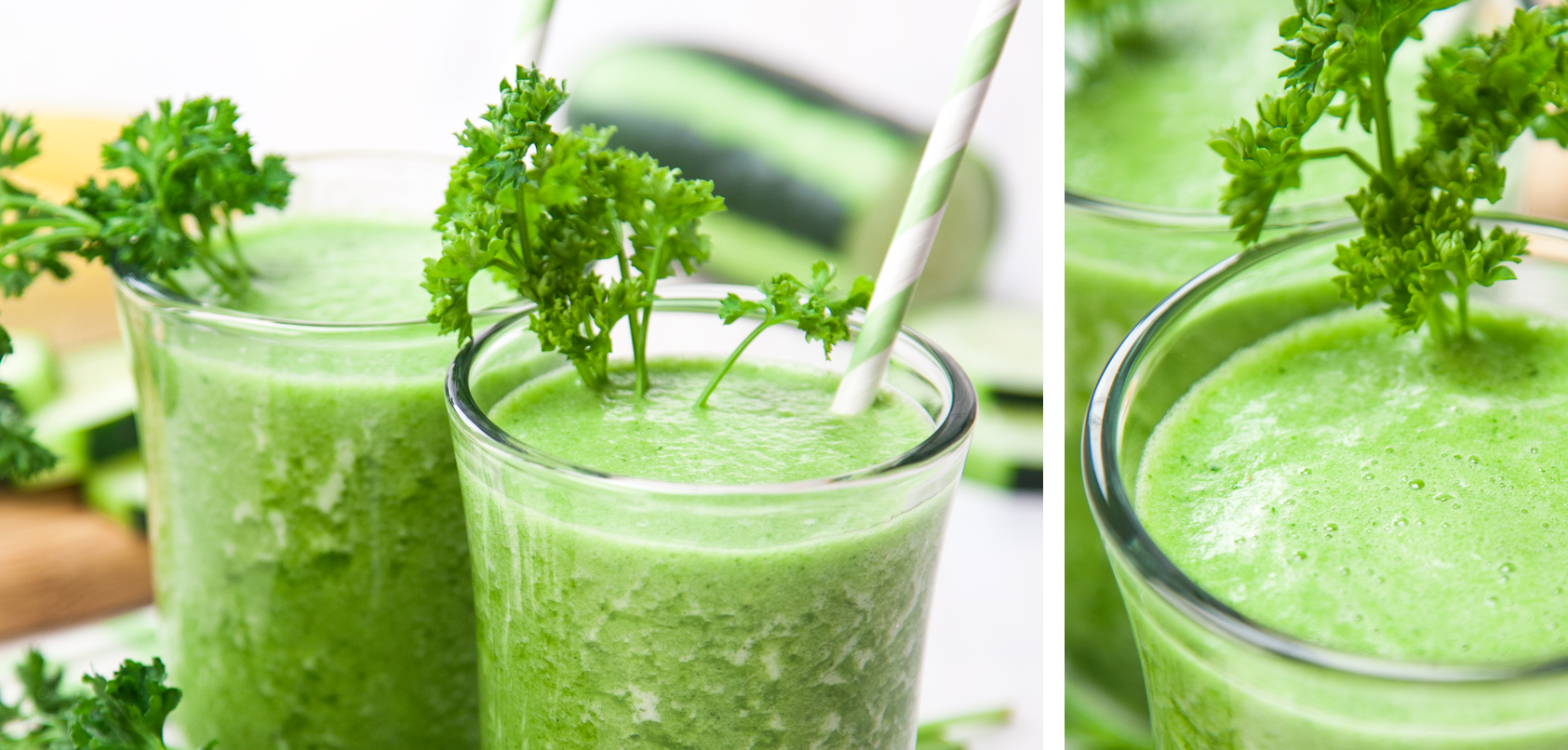 Parsley Passion Green Smoothie Blender Recipe