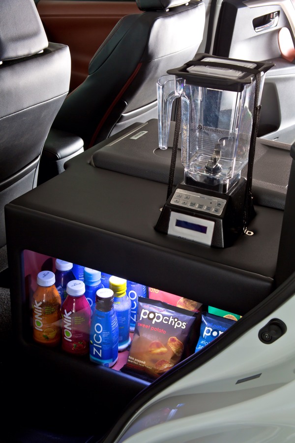 Blendtec Smoothie Station in Toyota RAV4