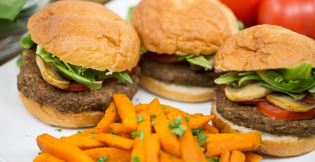 veggie burger