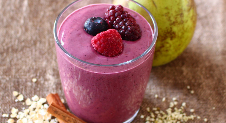 berry cinnamon smoothie