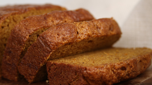 Blendtec vegan pumpkin bread