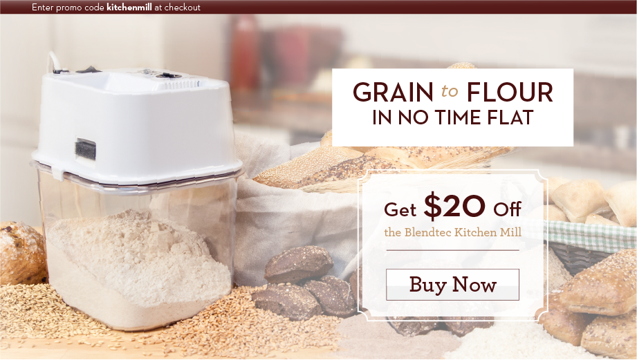 Blendtec grain outlet mill