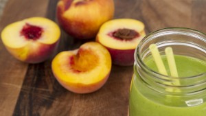 Peaches and Cream Green Blender Recipe