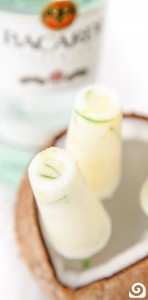 Lime Twisted Pina Colada Popsicle Blender Recipe