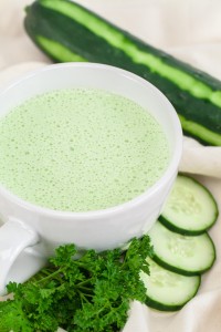 Chilled Cucumber and Yogurt Soup Blender Recipe