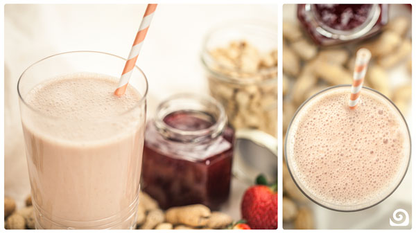 PB&J Smoothie Blender Recipe