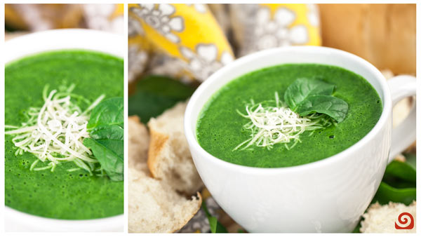 Velvety Spinach Soup Blender Recipe