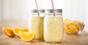 Orange Julicious blender smoothie