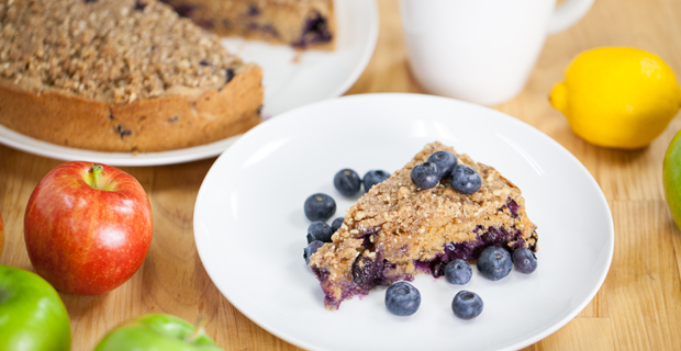 Lemon Berry Coffee Cake Recipe