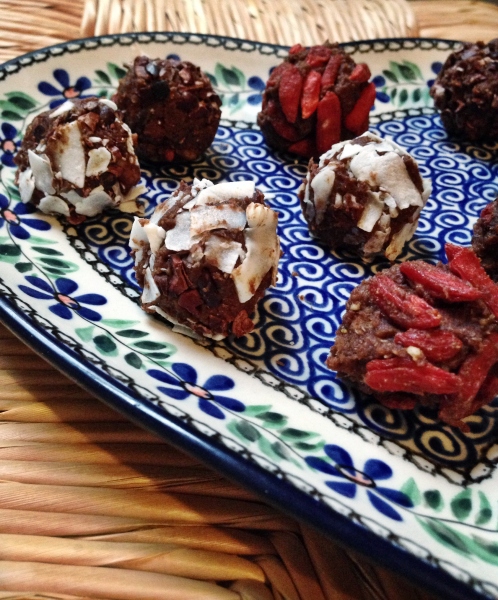 Raw Cocoa Truffles