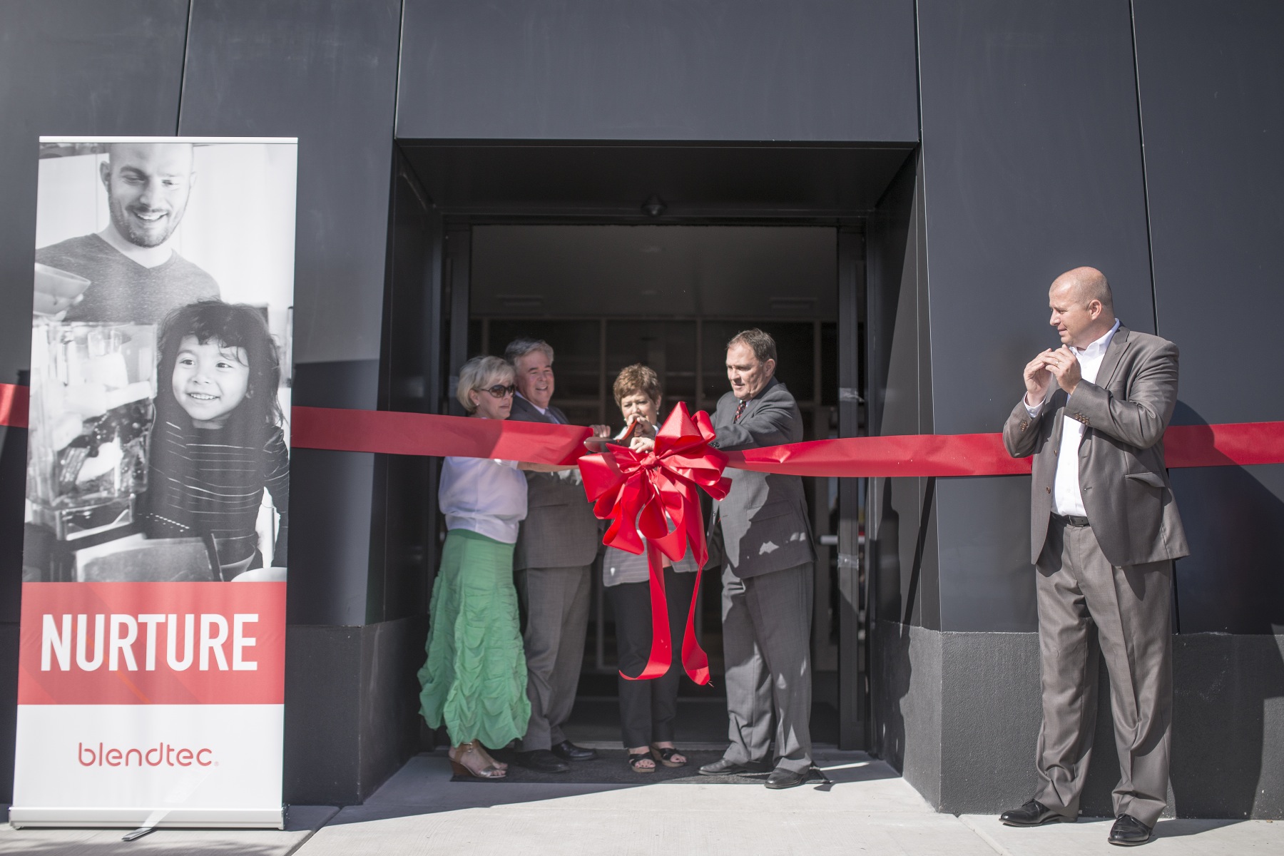 Blendtec Ribbon Cutting