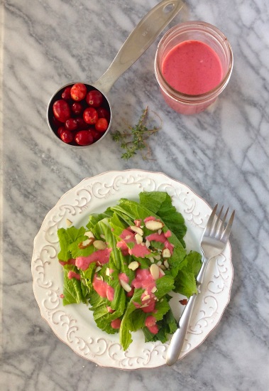 cranberry vinaigrette