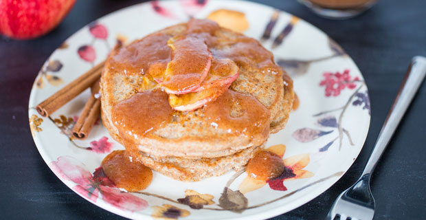 Vegan Apple Pancakes