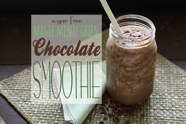 sugar free chocolate smoothie