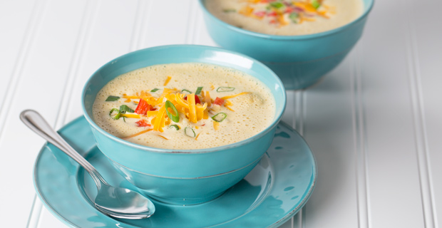 Cauliflower Cheddar Bisque Recipe