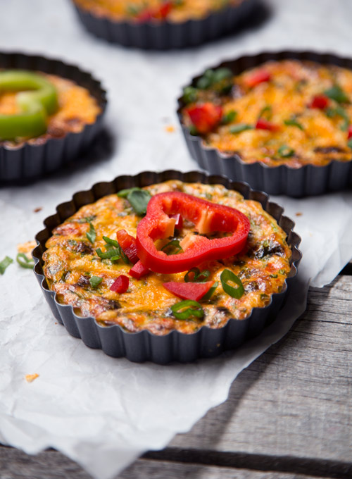 Crustless Veggie Quiche Recipe