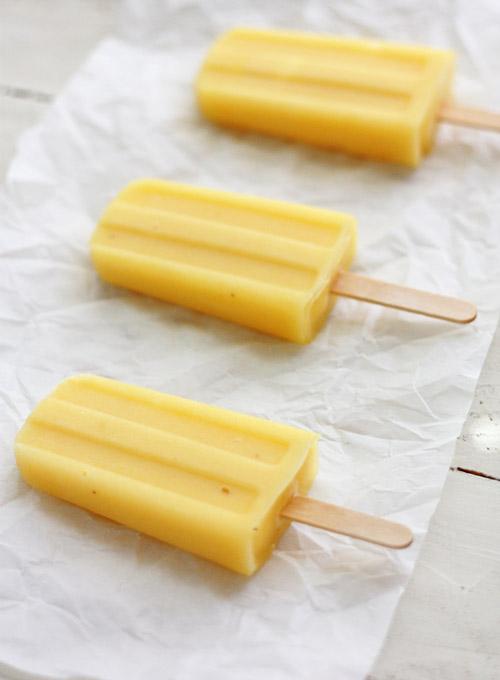 Pineapple Orange Popsicles