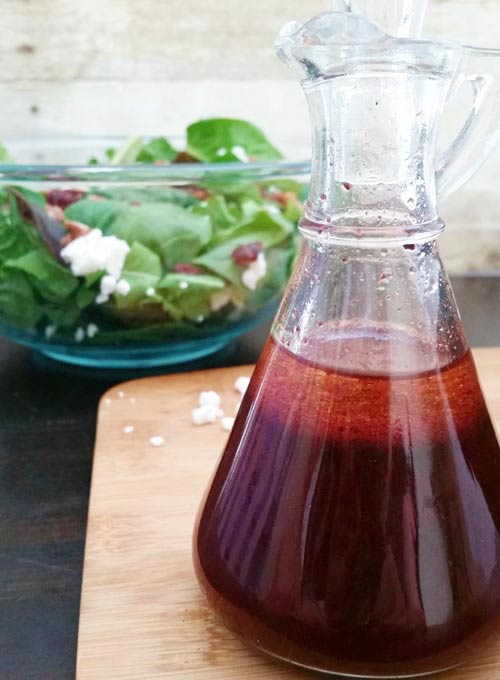 raspberry walnut salad