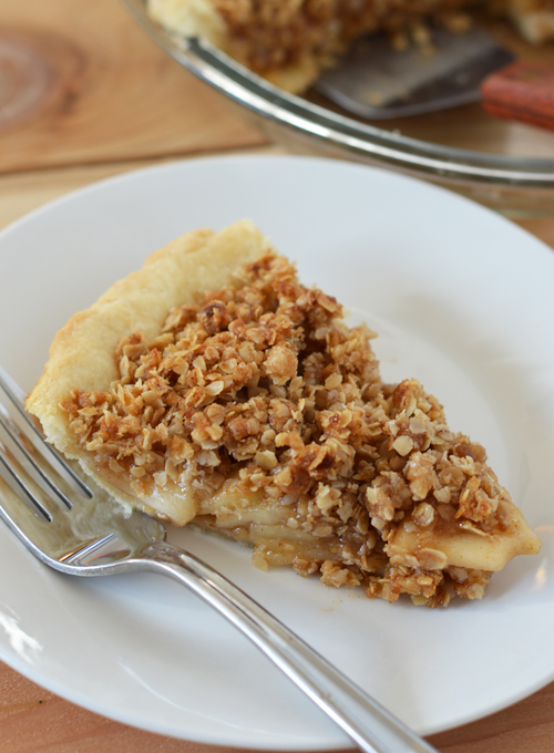 apple crisp pie