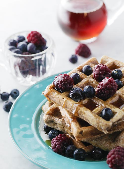 whole wheat waffles