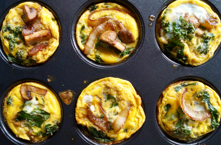 Sweet Potato Mini Quiches